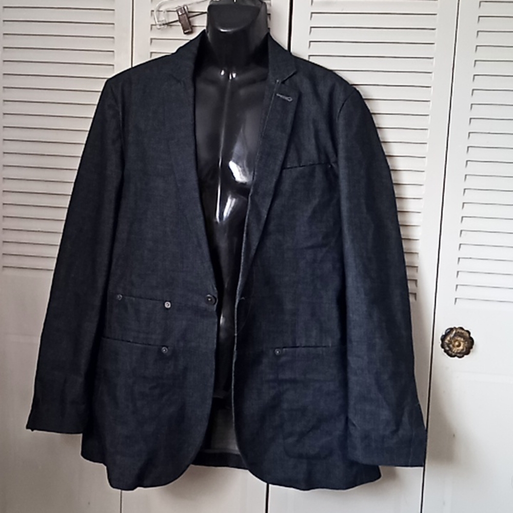Sean jhon denim Mens  blazer size L